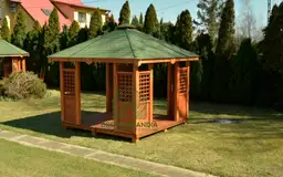 Altanka z drewna impregnowana