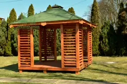 Altanki ogrodowe z drewna