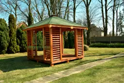 Drewniane altanki ze swierku