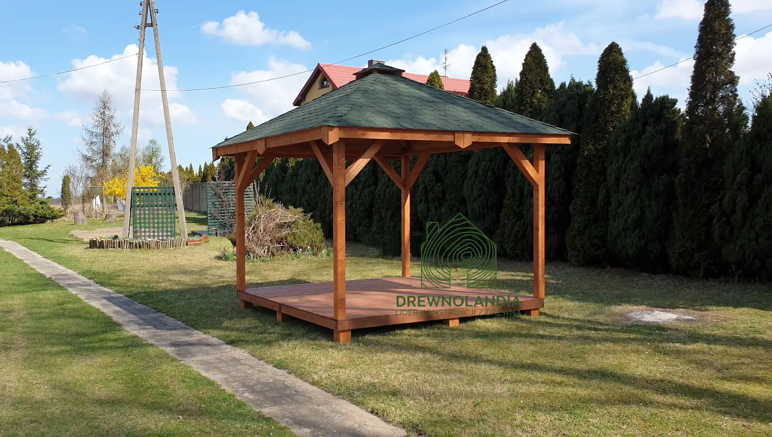 Altana drewniana Jowita