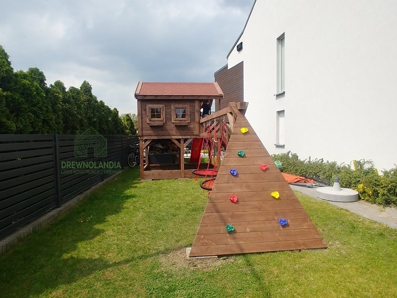Plac zabaw drewniany dla dzieci