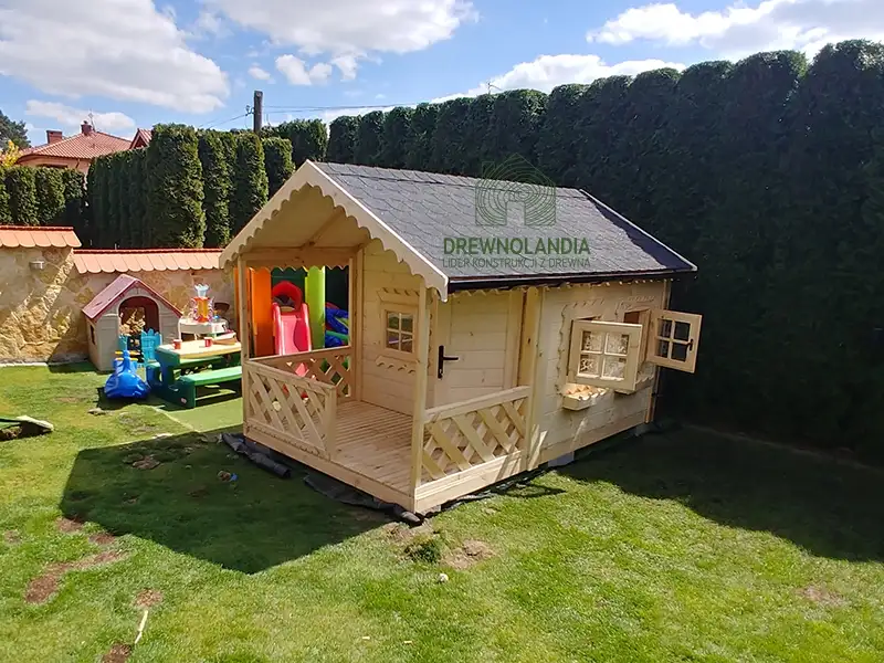 Ogrodowy plac zabaw