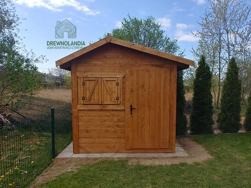 Drewniany Domek narzędziowy Filemon - 2,5x2,5m  