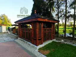 Altany z drewna szkieletowe kanadyjskie