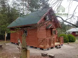 Domek drewniany Mikolaj II z firmy Drewnolandia