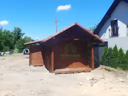 Drewniana wiata od producenta