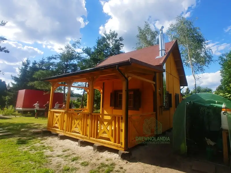 Domek 35 m2 bez zezwolen