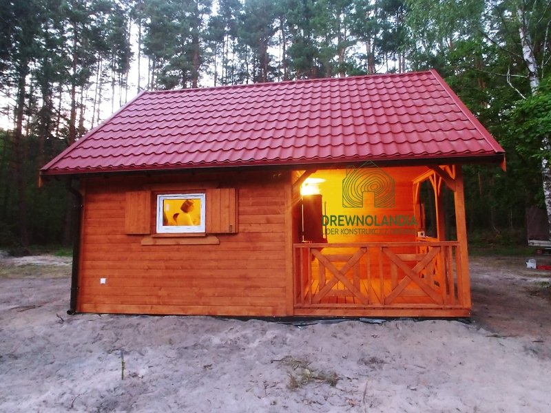 Domek z drewna Opolskie