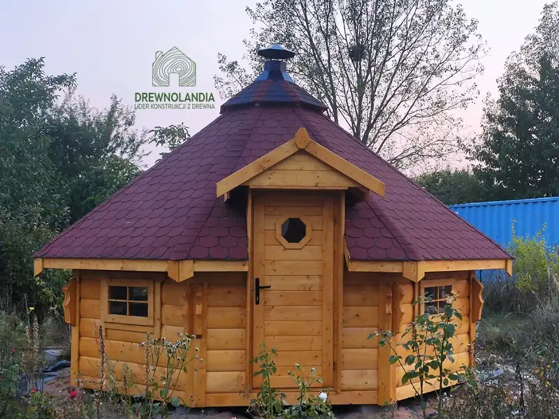 Producent domków grillowych, model "Jan", wymiary 4,8m