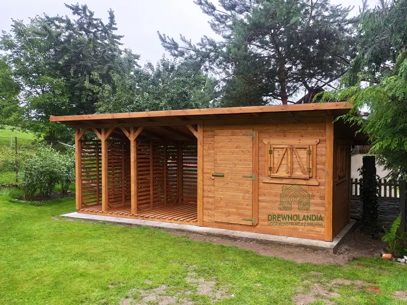 Szopka na narzedzia i drewno