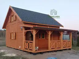 Domek kanadyjski z poddaszem