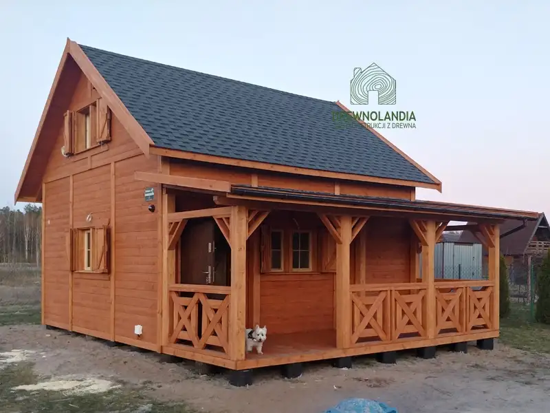 Domek kanadyjski z poddaszem