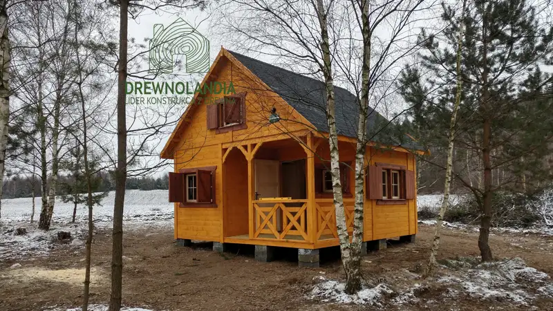 Domek rekreacyjny całoroczny CRA1 - 25 m²