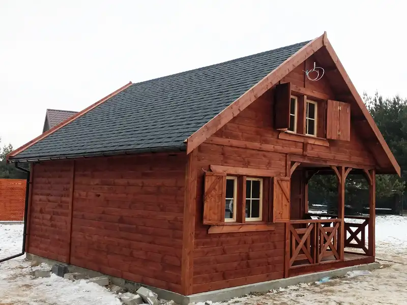 Domek caloroczny do 35 metrow kwadratowych