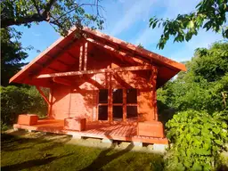 cra7 domek drewniany na dzialke caloroczny