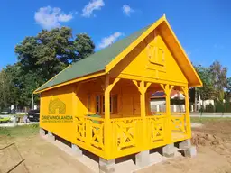 Domek na ogrodki dzialkowe