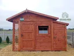 Wybuduj domek narzedziowy z drewna