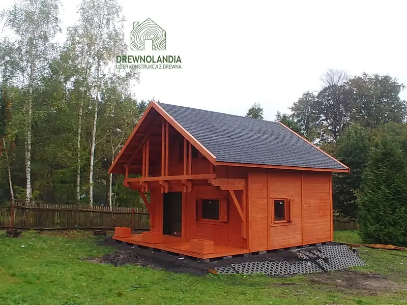 letniskowy domek z tarasem Karol