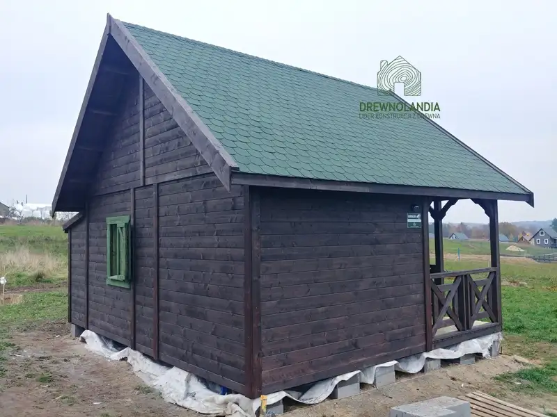 dom z drewna Wiktor II 35m2