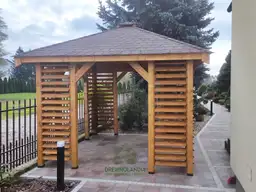 altanka ogrodowa zuzanna kwadratowa