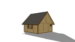 Domek z drewna na działkę Wiktor