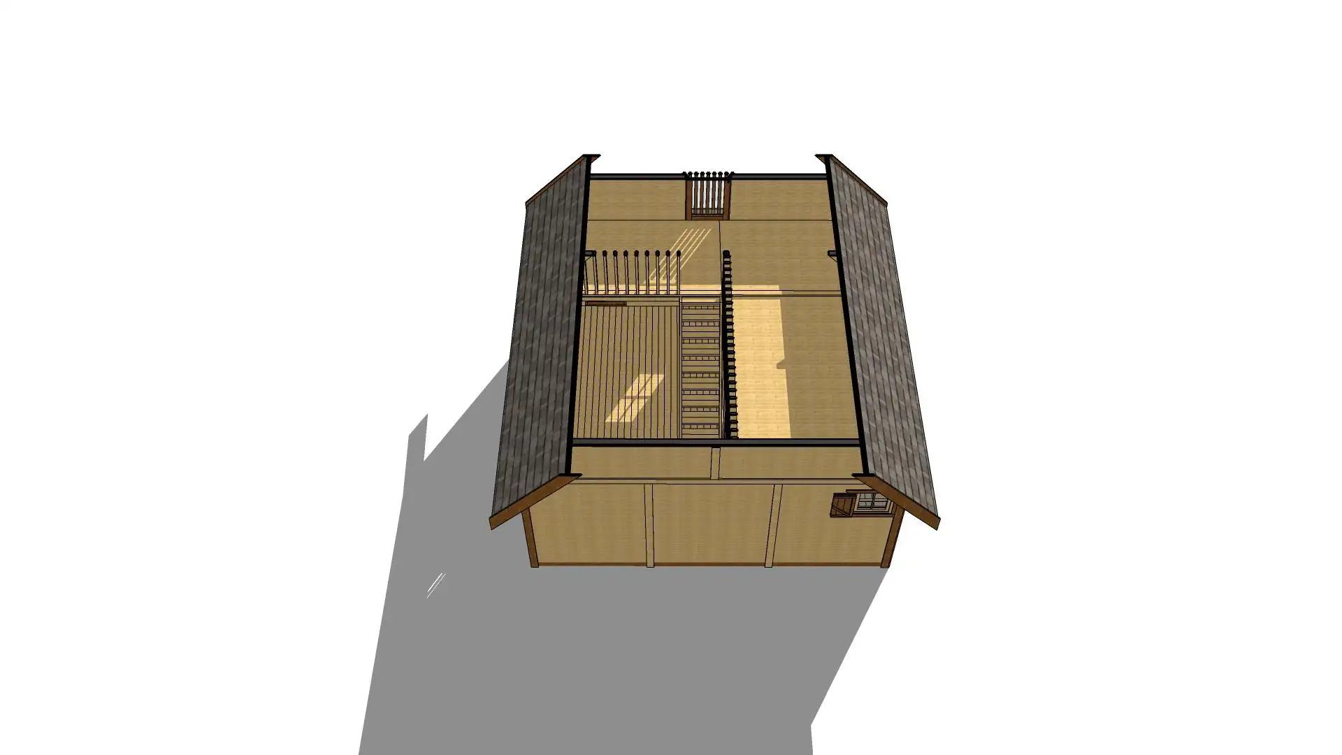  Wiktor V z oknami PCV - 5,9x5,9m