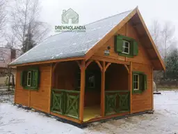 letniskowy domek z tarasem wiktor iii