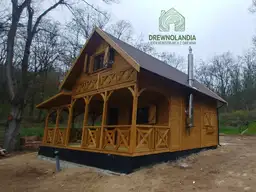 letniskowy domek Olaf 7x5 z tarasem