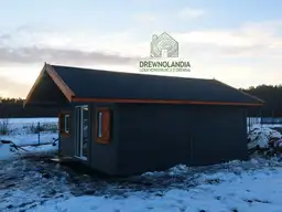 Parterowy domek letniskowy Norbert IV z drewna – 35m² idealny na działkę