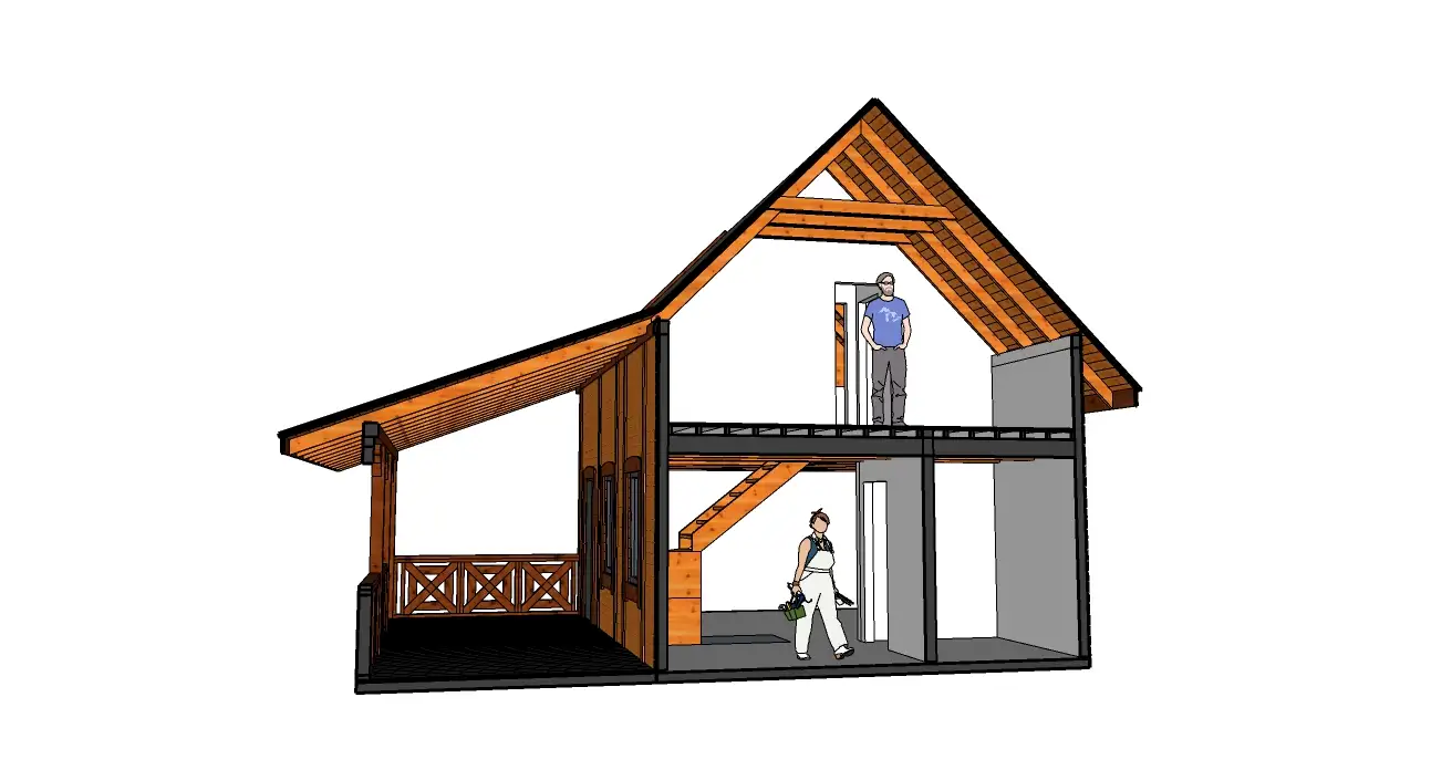 Albert 7mx5m +taras 7mx3m