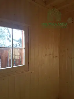 Letniskowy domek drewniany Maciek II - widok wnętrza