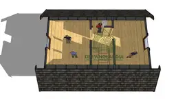 Przestronny domek letniskowy Albert I z dużym tarasem