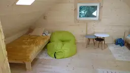 Domek CRP6 – idealny na działkę, solidna drewniana konstrukcja