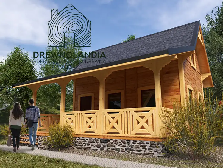 Gotowy domek letniskowy Albert – wykończony projekt przygotowany do użytkowania