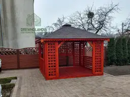 Altanki do ogrodu kwadratowe