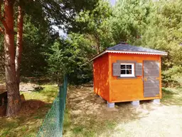 Ogrodowy domek narzędziowy Filip, drewniana konstrukcja 3x3 m