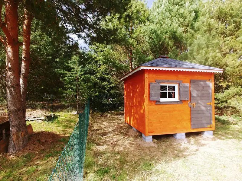 Ogrodowy domek narzędziowy Filip, drewniana konstrukcja 3x3 m