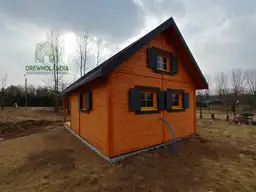 Olek - domek letniskowy z tarasem, polecany przez Drewnolandia