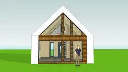 nowoczesny domek brda