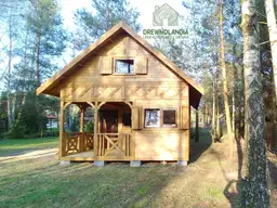 Wiktor III - 30m² drewniany domek letniskowy