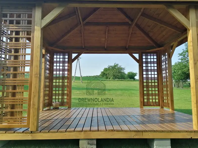 Altanka ogrodowa Ewa 3,5x3,5m – idealna na przydomowy ogród