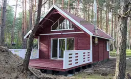 Drewniany domek na działkę Adam IV – 35m² – funkcjonalny i nowoczesny