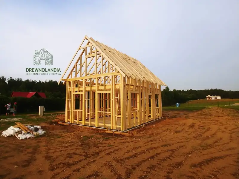 Domek Olaf 7m x 5m - wersja szkieletowa