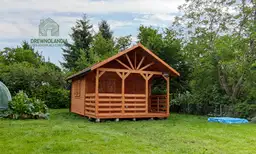 Domek Aleksander - przestronny domek letniskowy 24 m² z tarasem