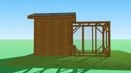 Drewniany kurnik Damian – idealne rozwiązanie dla małych hodowli drobiu