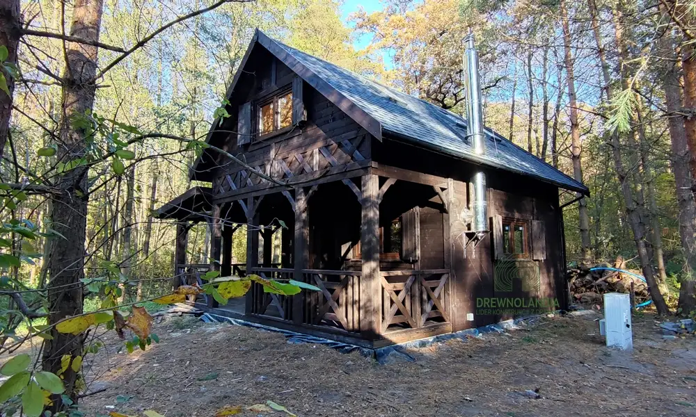 Domek rekreacyjny całoroczny CRP6 - 35m²