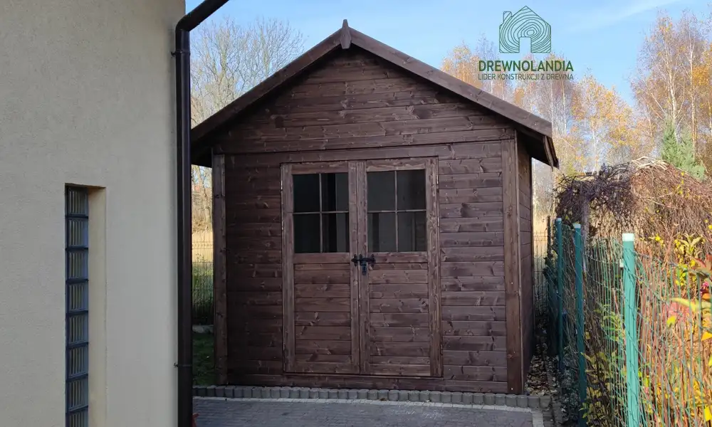 Domek gospodarczy do ogrodu Klaudiusz  - 3x2m 