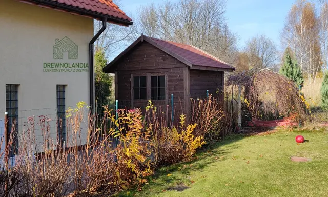 Drewniany domek gospodarczy "Klaudiusz", na narzędzia, 3x2m