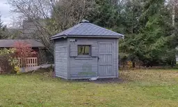 Drewniany domek gospodarczy Filip, powierzchnia 9 m², idealny na działkę