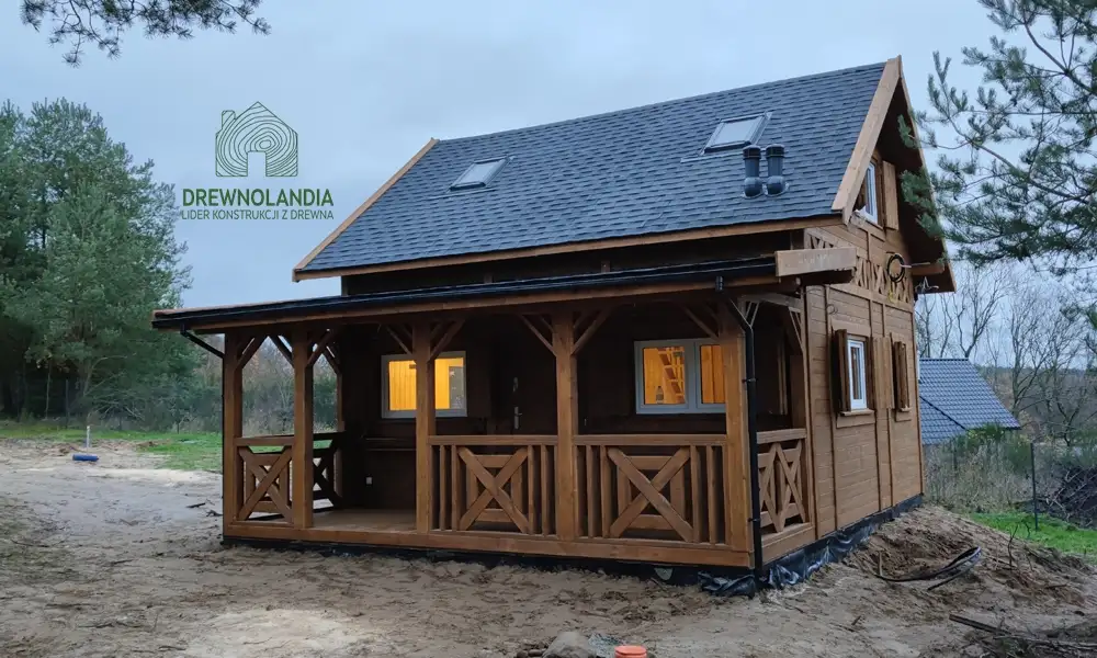 Domek rekreacyjny całoroczny CRP3 - 33 m²